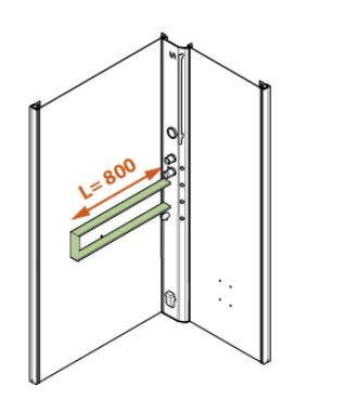 Mensola per Glax 2 2.0 L=800 Novellini.JPG